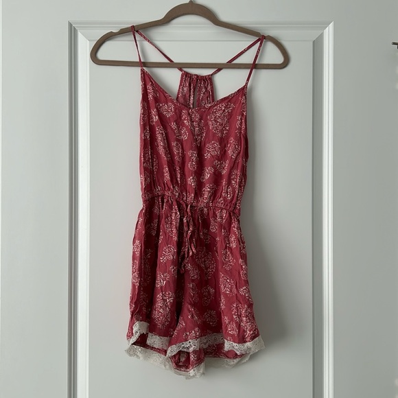 Abercrombie & Fitch Pants - Abercrombie & Fitch Floral Romper